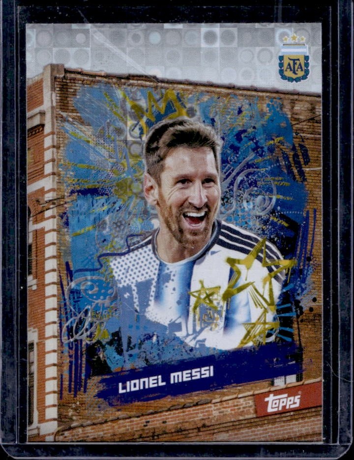2026 Topps Argentina Team Lionel Messi Block Halo Foil #28