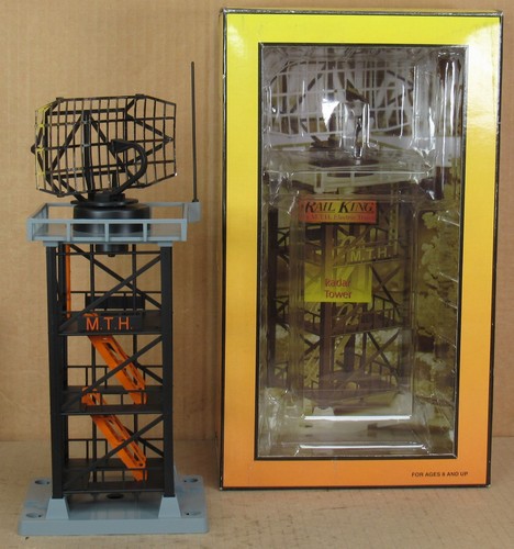 MTH Railking 30-9032 Nº Torre de radar de funcionamiento 197 calibre O nuevo de Lote Antiguo | Zustand: New
