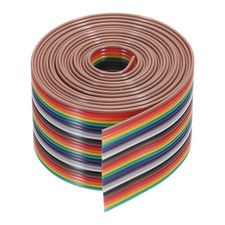 1 Pcs 25 Pin Flat Ribbon Cable 6.6 Ft 1.27mm Pitch Breadboard Jumper Wires