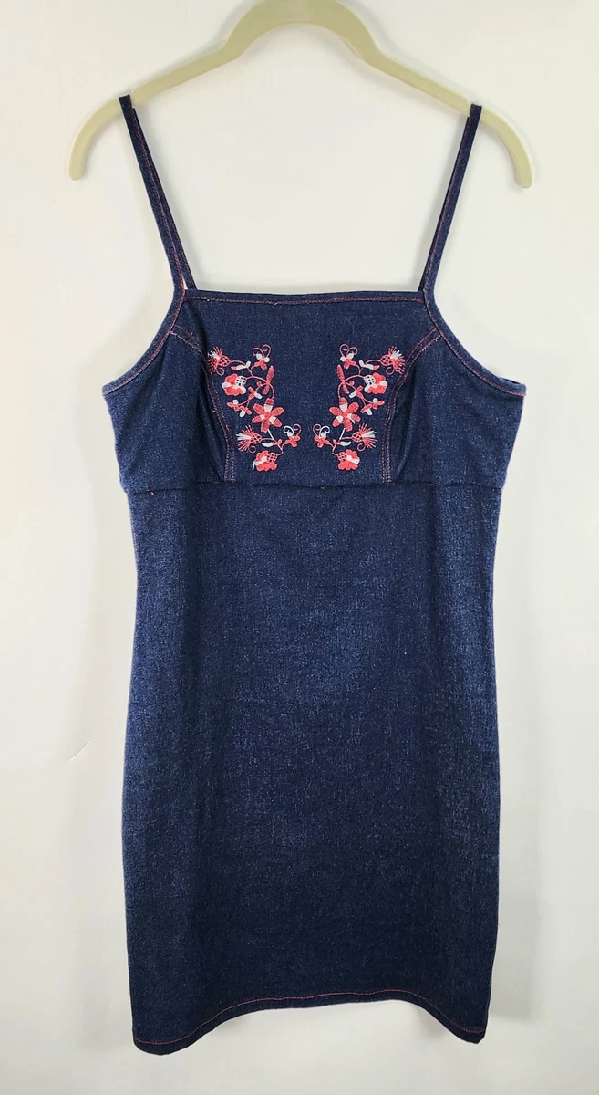 strapless denim bodycon dress The Winona: Strapless Denim Maxi Dress S