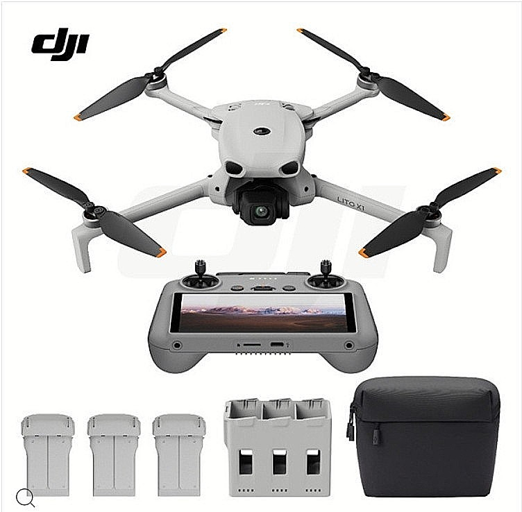 DJI Lito X1 Fly More Combo Camera Drone (3 Batteries + RC 2) Fast Shipping