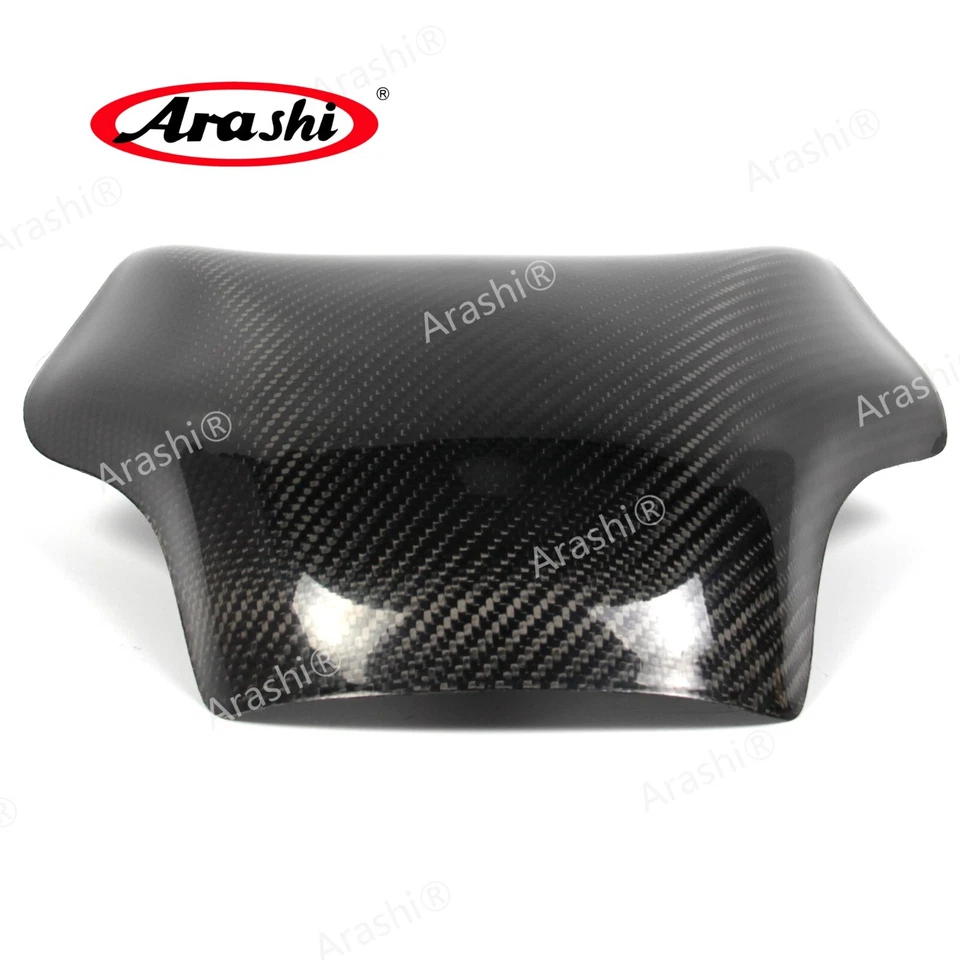 Protector de cubierta de tanque de gasolina de fibra de carbono para Kawasaki Ninja ZX-10R 2004 2005 ZX10R Foto 3 de 4