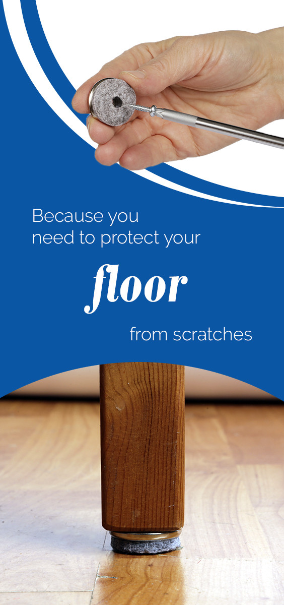 Felt Pads Furniture Felt Pads Screw In Felt Pads 28mm Floor Protectors