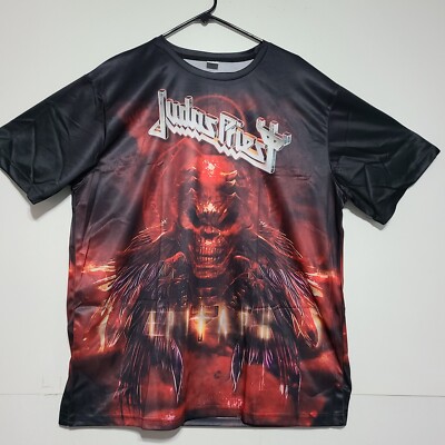 Judas Priest   Epitaph Short Sleeve T-Shirt Size XXXL 100% Polyester.