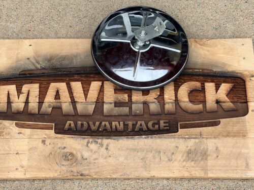 Pair of Univ Stainless Car Truck 8.5” Round Mirrors, w/L-Bracket Center Mounting - Picture 5 of 7