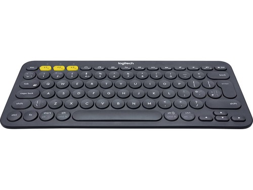 Logitech K380 Wireless Tastatur - Grau - Bild 2 von 5