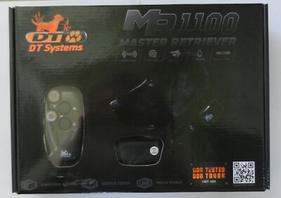 D.T. Systems MR1100 Master Retriever Dog Remote Trainer Black 1100 Yards