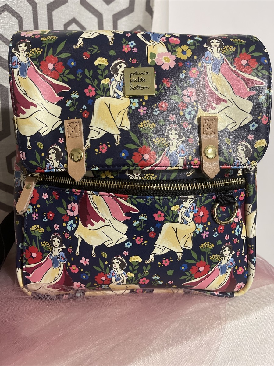 Petunia Pickle Bottom Disney Snow White Enchanted Forest Backpack Diaper Bag