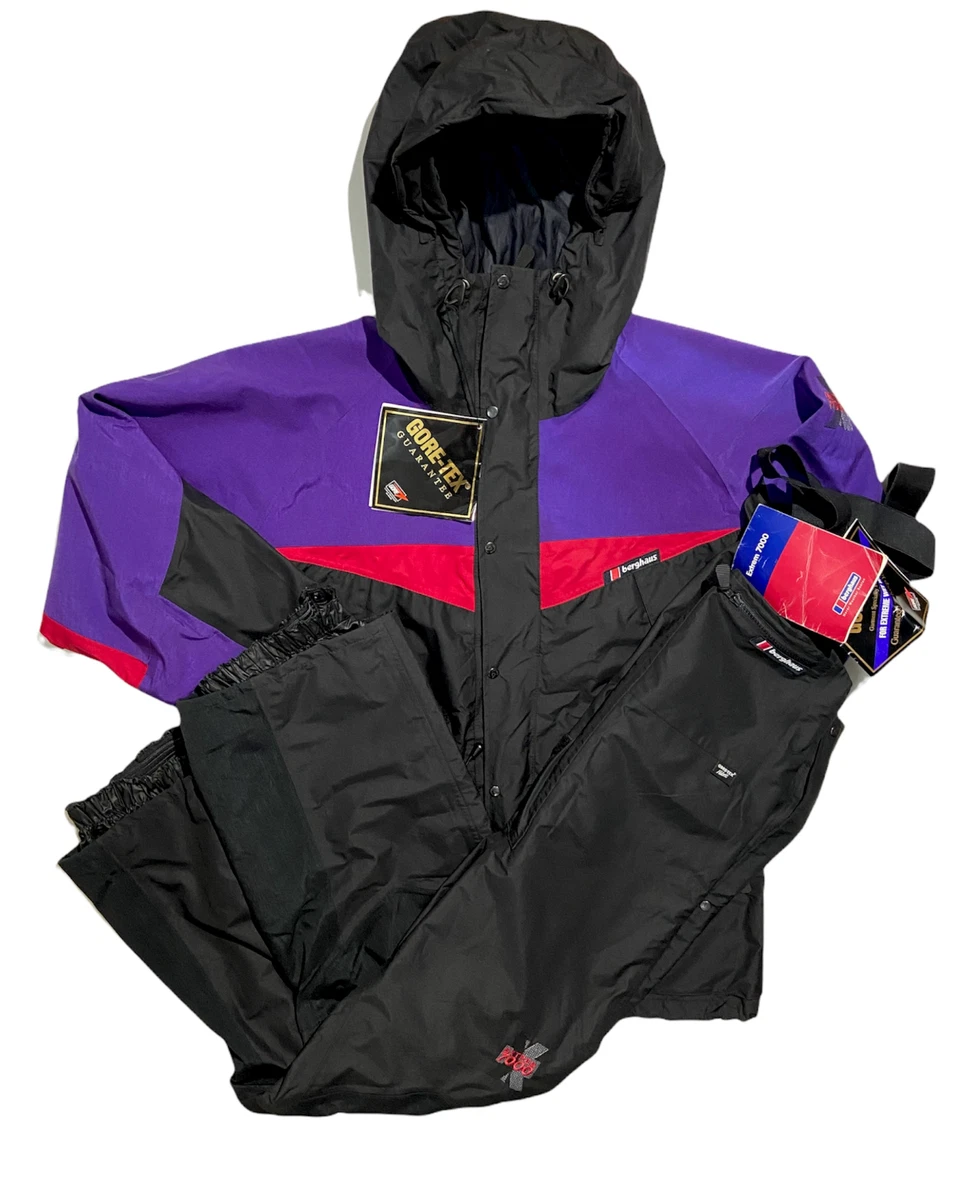 Men s Vintage 80 s Berghaus Trango Extrem 7000 Gore Tex Ski Suit Size L NEW