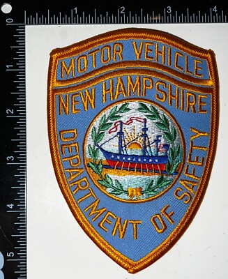 NH New Hampshire Motor Vehicle Department of Safety Patch