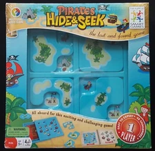 PIRATES HIDE & SEEK The Lost & Found Multi Level Logic Game By Smart Games - NEW
