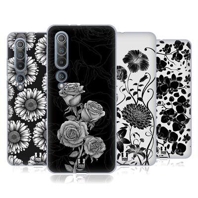 HEAD CASE DESIGNS LITHOGRAPHIC BLOOMS GEL CASE & WALLPAPER FOR XIAOMI PHONES