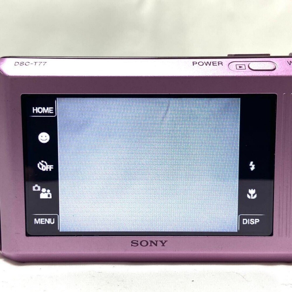Sony Cyber Shot DSC-T77 Digital Camera 10.1MP Maximum Resolution