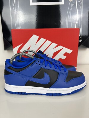 dunk low cobalt on feet