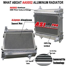 L&R 3-Row Auxiliary Radiator With Insect Net For 2020+ Toyota GR Supra BMW