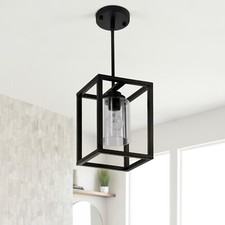 Kitchen Island Pendant Lights Industrial Linear Cage Chandelier Ceiling Fixtures