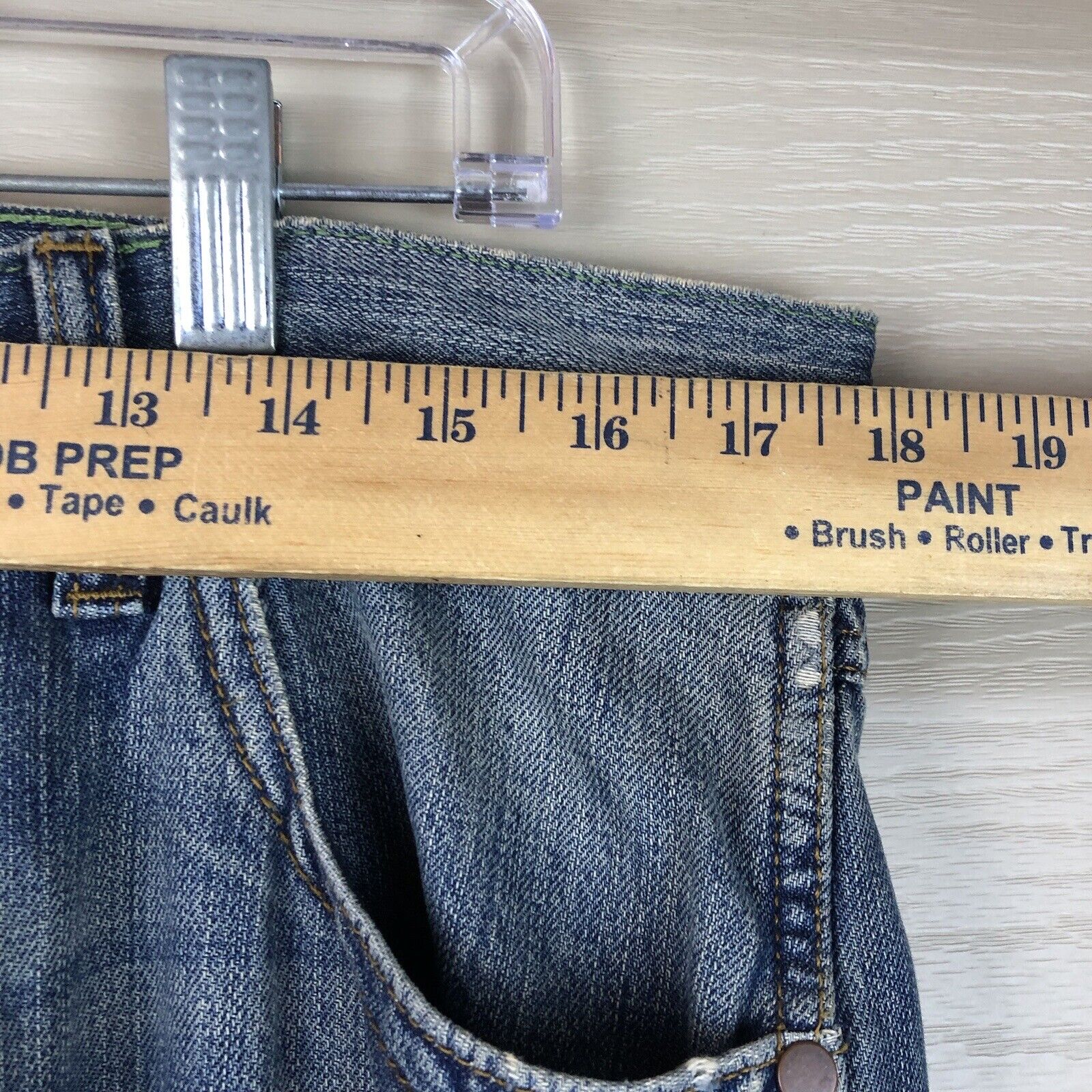 Wrangler Retro Men Jeans Sz 36x32.5 Slim Straight… - image 9