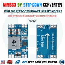 Mini560 Step-Down Stabilized Voltage Power Supply Module DC-DC Output 9V Buck