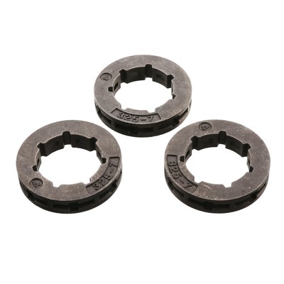3Pcs 325-7 7 Zahn Ring Kettenrad Kettenring Ritzel for Stihl Husqvarna Chainsaw