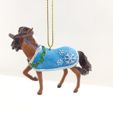 Enesco The Trail of Painted Ponies Christmas Ornament Snow Ready 2.75"