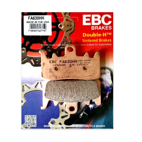 MV AGUSTA 800 TURISMO VELOCE 800EBC Sintered FRONT Disc Brake Pads FA630HH — 第 3/4 张图片