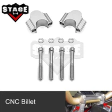 Universal Aluminum 1 1/8" Handle Bar 30MM Risers Clamp Spacer MX Motorcycle ATV 