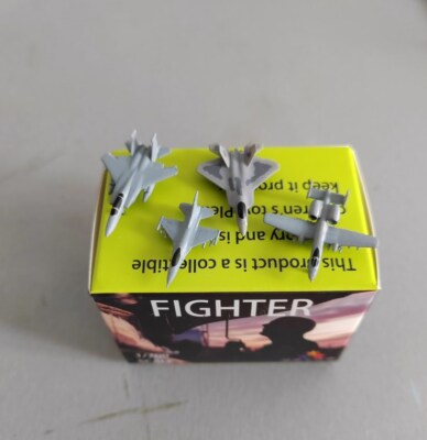 NEW 1/700 US fighter jet model F15 F16 F22 A10, a total of 4 aircraft