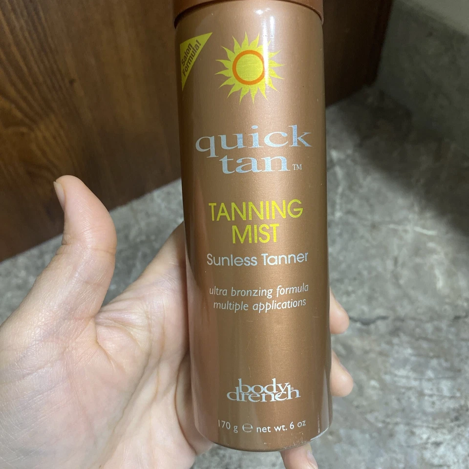 Body Drench Quick Tan Sunless Tanning Mist Ultra Bronzing Formula 6oz Rare - Image 2 of 3