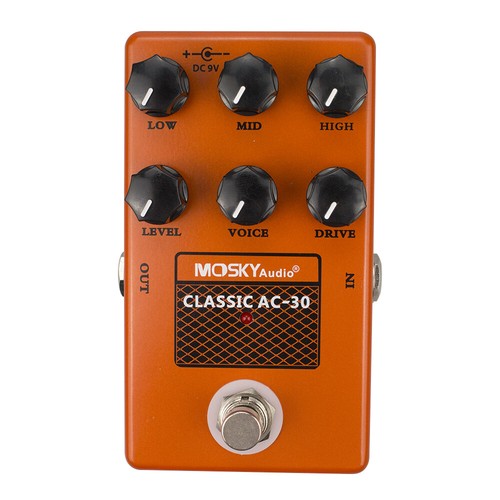Mosky CLASSIC AC-30 Speaker VOX AMP Simulation Drive Voice Guitar Effect Pedal - 第 8/8 張圖片