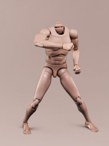 New MX02-A 12inch Europe Skin Male Action Figure Body Fit For 1/6 Head Sculptz8O - Picture 10 of 10