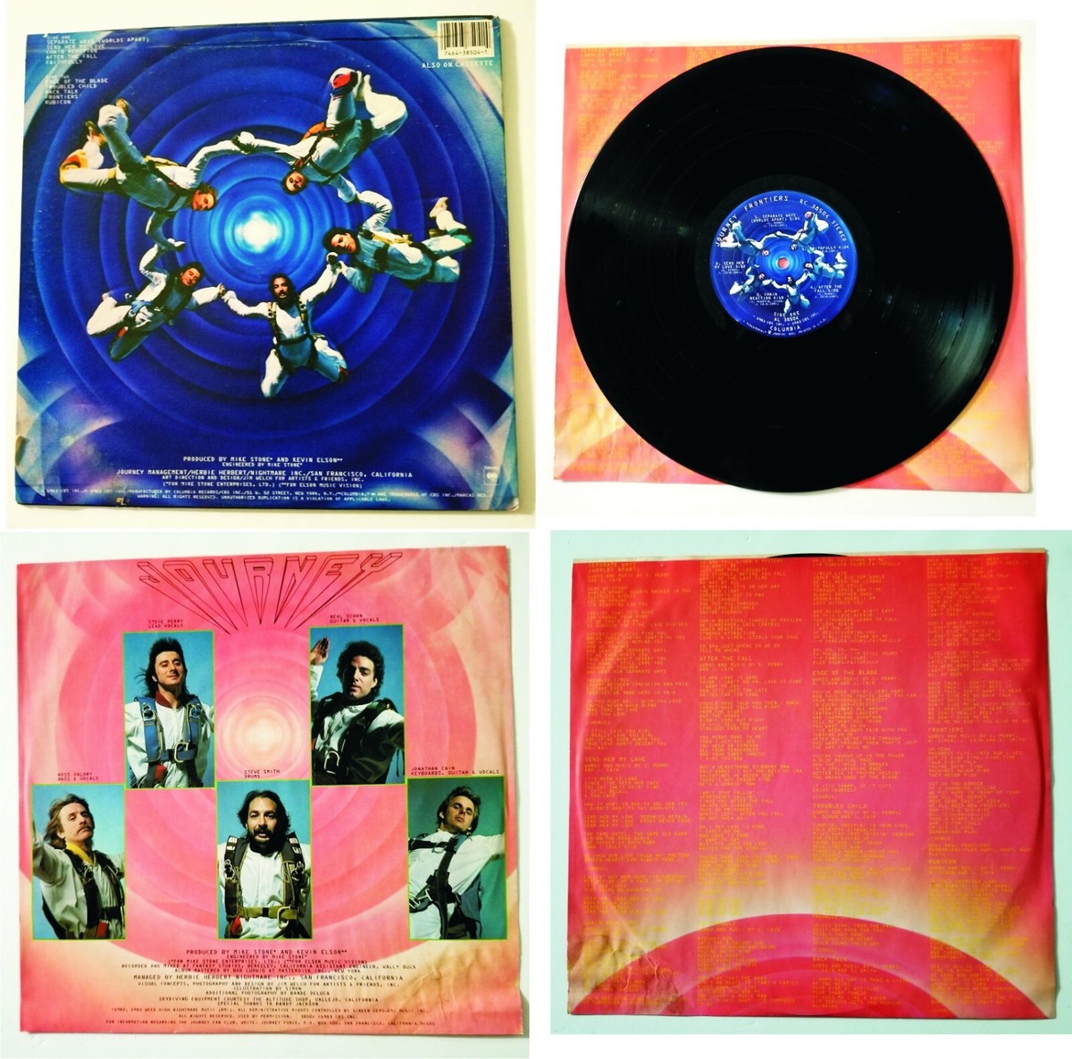 送料込 美品★ジャーニー 『INFINITY』『ESCAPE』 LPレコード2枚 s-l400.jpg