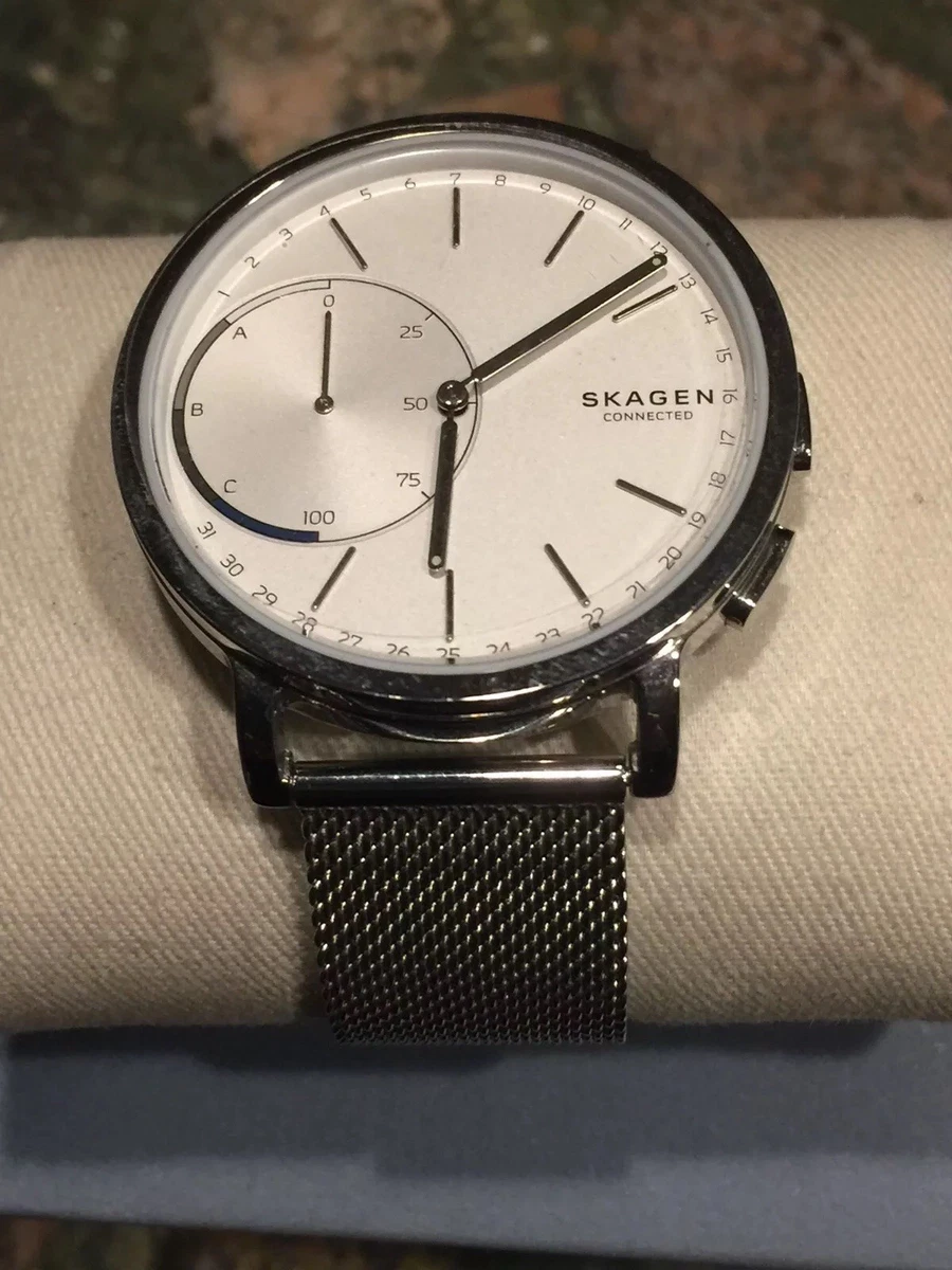 Dømme markedsføring Overlegenhed SKAGEN Hybrid Smartwatch Hagen Connected Blue