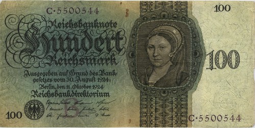 R.171a: 100 Reichsmark 1924 (4)