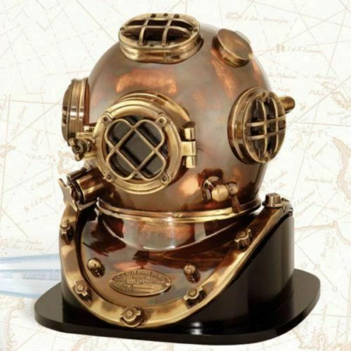 Brass Antique Marine & Maritime Diving Helmets