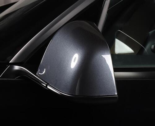 Gloss Grey Car Side Mirror For Tesla Model 3 2017-2023 Cover Cap Replace ABS - Bild 9 von 9