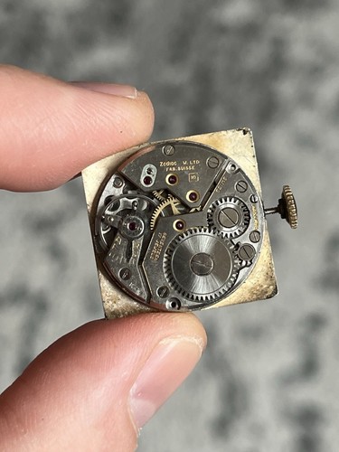 Vintage Zodiac Manual Wind Watch Runs - Picture 9 of 10