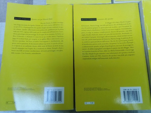 Lotto 4 Agatha Christie - Poirot, Miss Marple - oscar Mondadori + 1 in OMAGGIO - Foto 3 di 5