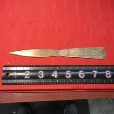 TENNESSEE LUMBER & BUILDING MATERIAL CO.  MEMPHIS LETTER OPENER