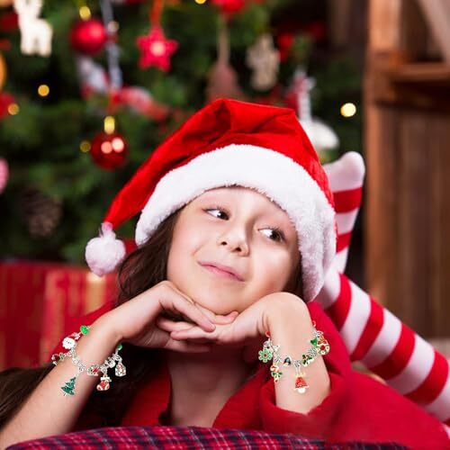 Christmas Advent Calendar Bracelets 2024 for Girls 24 Days Xmas Countdown - Bild 4 von 7
