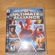 Activision Marvel: Ultimate Alliance PS3 2006 Multiplayer Co-op Online T