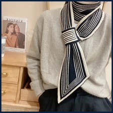 Women's Scarf Fashion Versatile Knitted Scarf for Autumn and Winter Classic