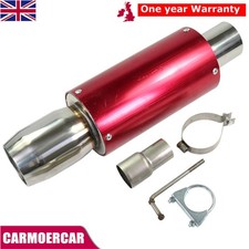 NEW PERFORMANCE EXHAUST MUFFLER BACK BOX MFR003 SINGLE TIP STAINLESS STEEL