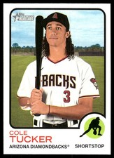 Cole Tucker 2022 Topps Heritage #673 Diamondbacks MLB READ FREE SHIPPING