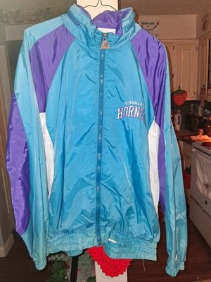 Charlotte hornets starter jacket large