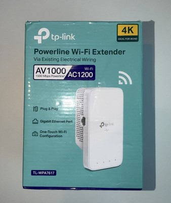 TP-Link TL-WPA7617 AV1000  Powerline AC 1200 WIFI EXTENDER