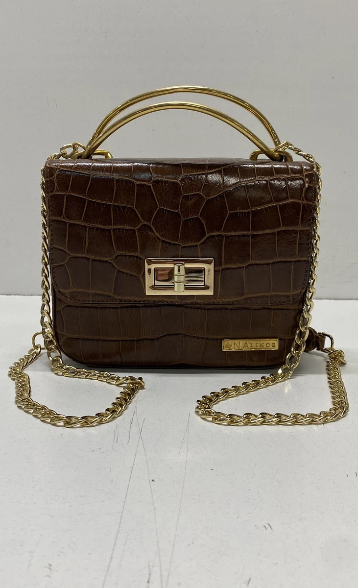 ANA Y2K Brown Soft Leather Gold‎ Hardware Hobo Shoulder Purse a.n.a Medium Shoulder Bags for Women for sale | eBay main image 2