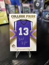 2010 SP Authentic - College Pride Autographed Patches Mike Kafka #CP-MK (AU, RC)