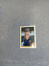 Cory Snyder Signed In Person 1990 Bowman Indians Card A19