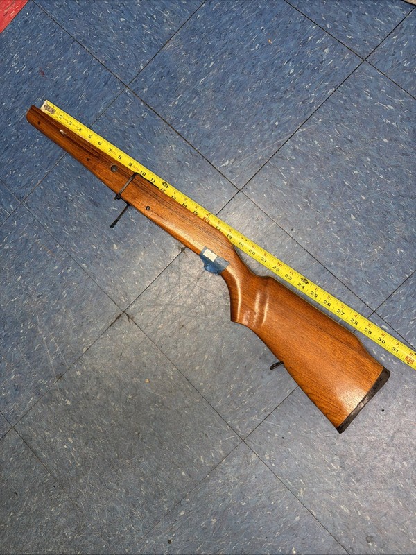 Original SKS Wood Rifle Stock with Cleaning Kit Forearm - Vintage Surplus