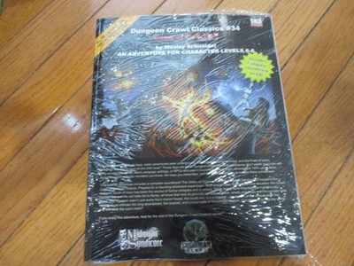 D&D D20 Dungeon Crawl Classics RPG DCC 34 Cage of Delirium SW